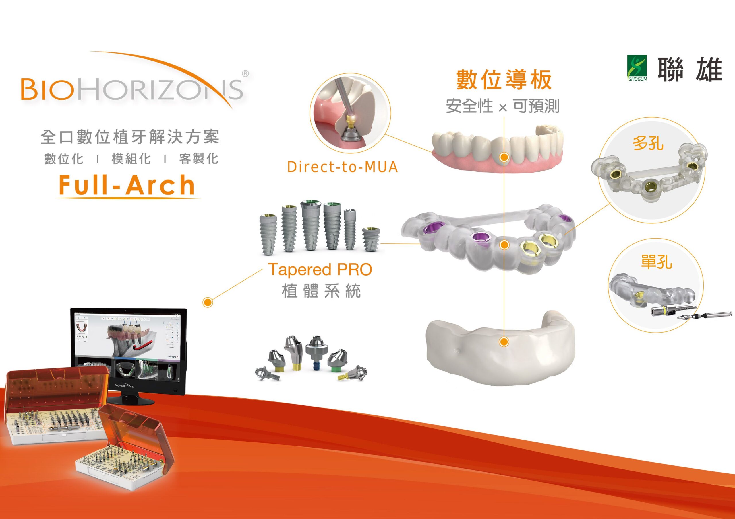 聯雄參展2026大台北國際牙展主打BioHorizons全口數位植牙解決方案